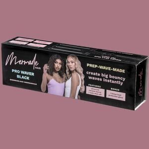 Mermade Hair Pro 32MM Waver Iron in Black, Never Used